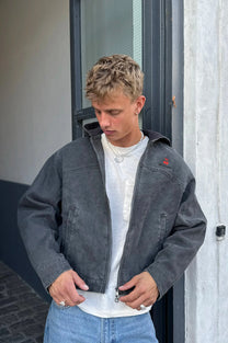 Worker Jacket Canvas Ash
