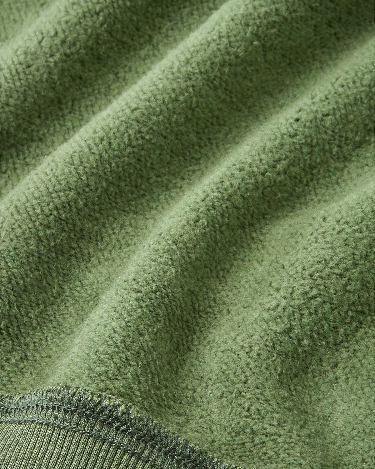 Script Zip-Up Hoodie Green