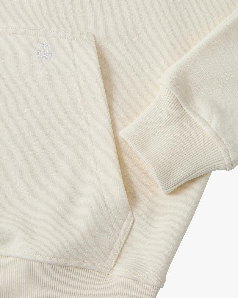 Marble Hoodie Marshmallow