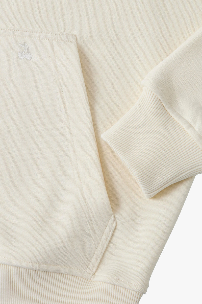 Marble Hoodie Marshmallow