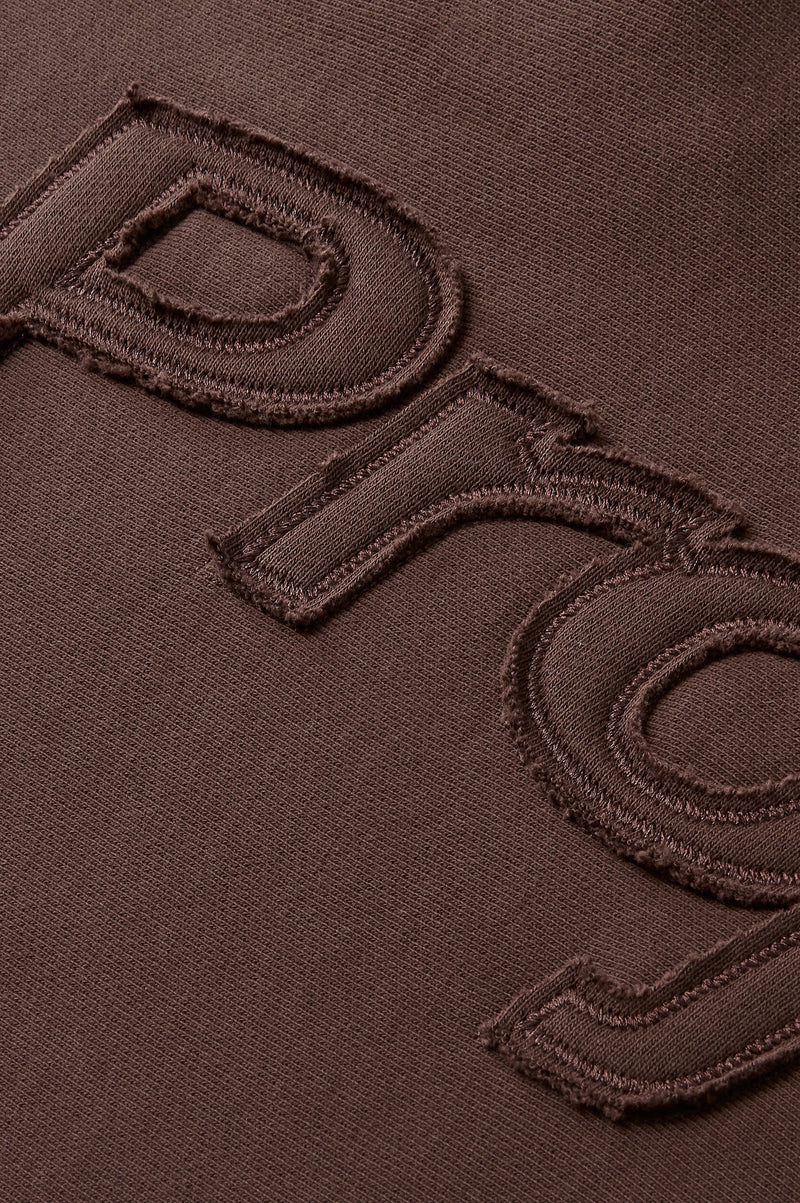 Marble Hoodie Brown
