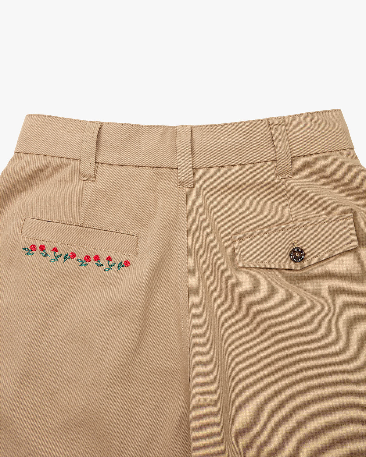 Vinyl Chino Pants Beige *