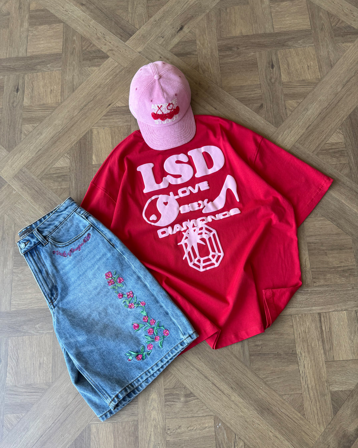 Camiseta Love SD Roja