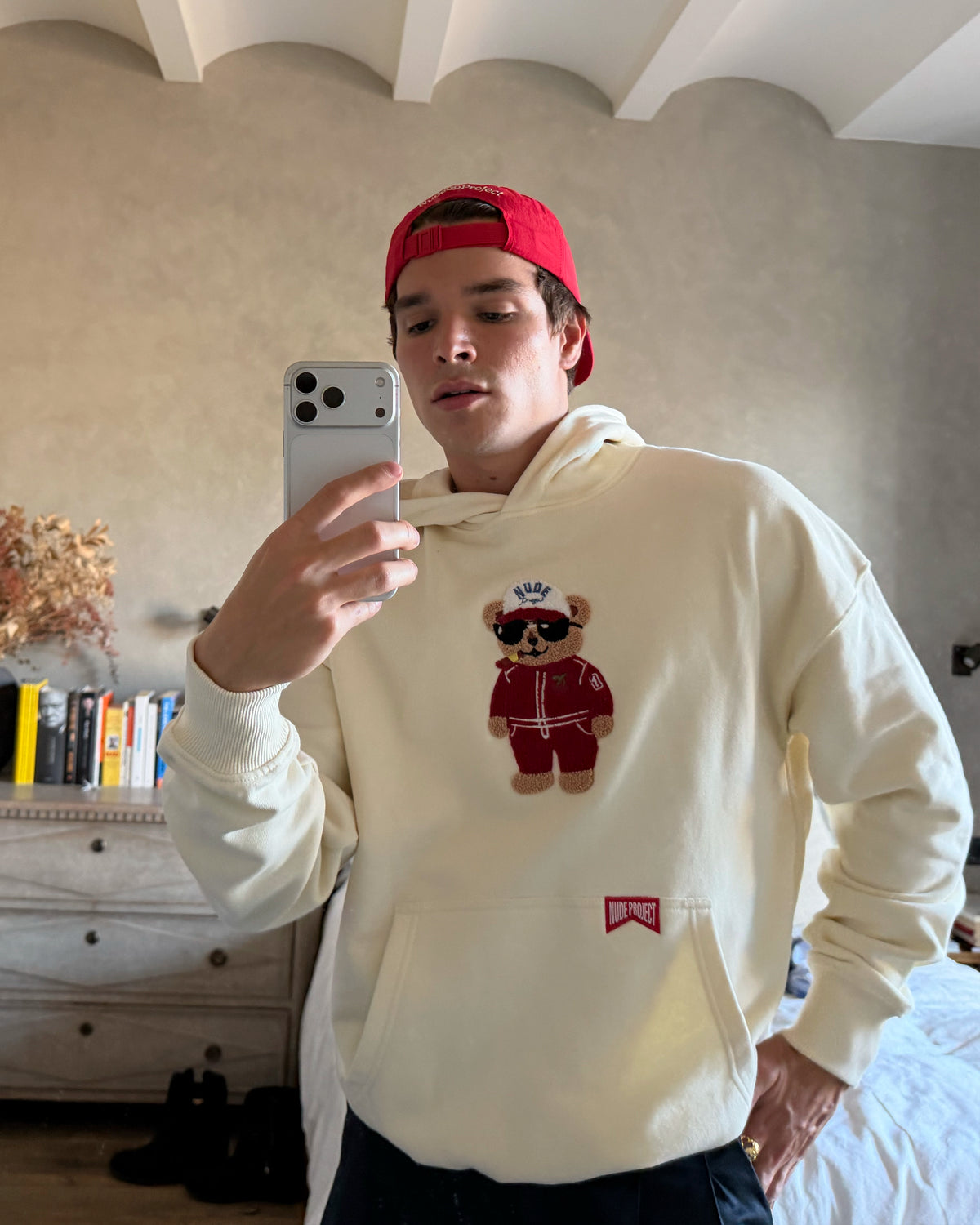 Turbo Ted Hoodie Marshmallow