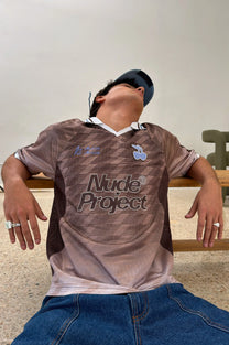 Radja Football Tee Brown