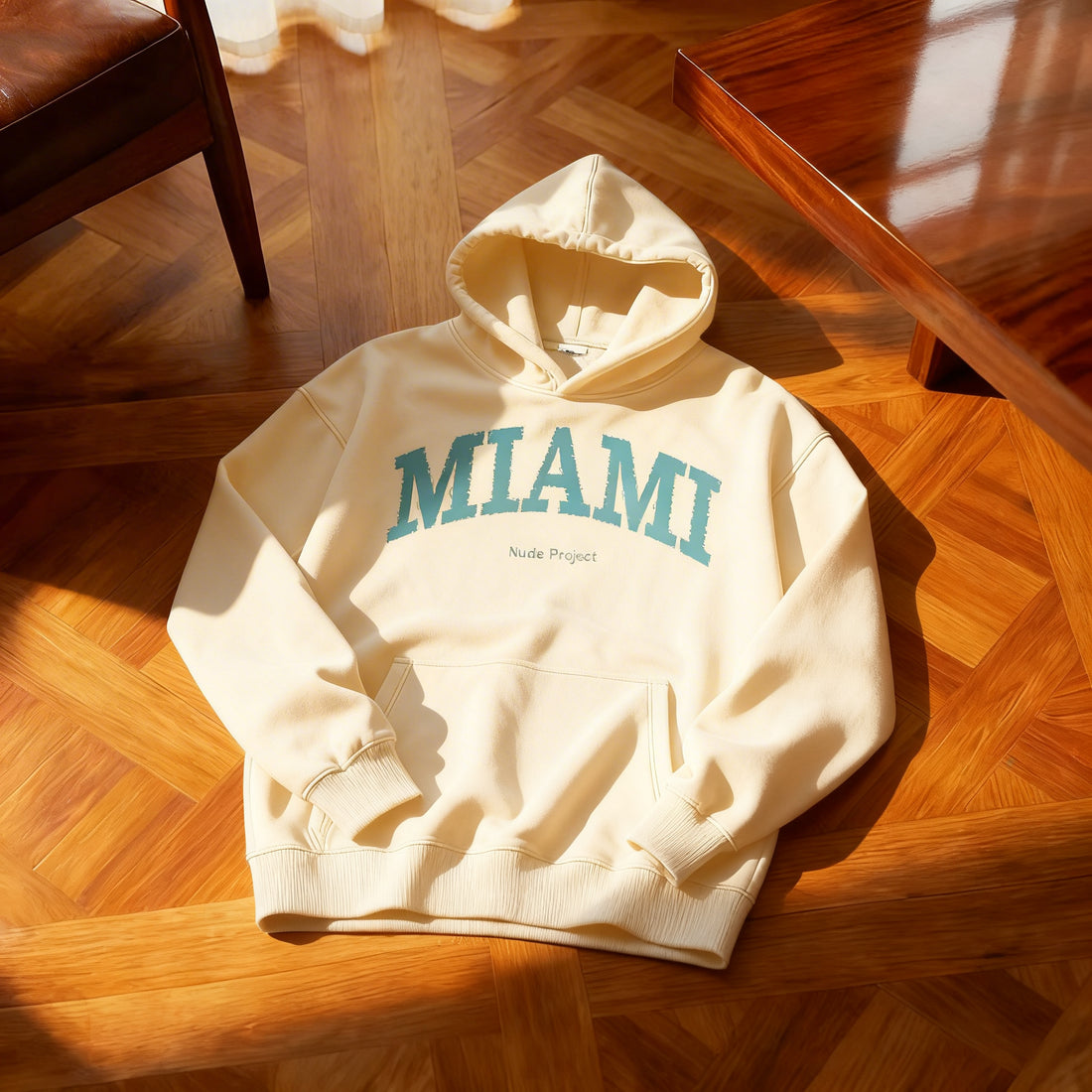 Miami Exclusive Hoodie Marshmallow