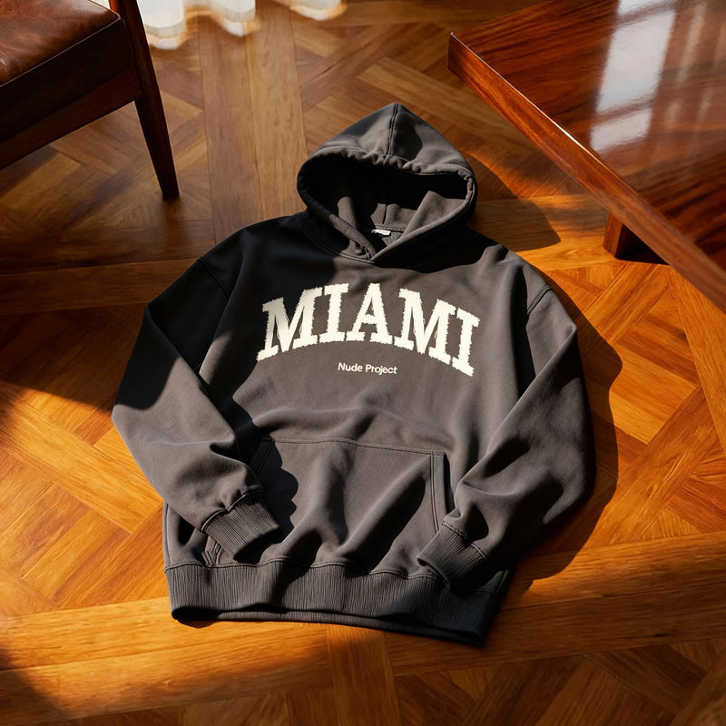 Miami Exclusive Hoodie Ash