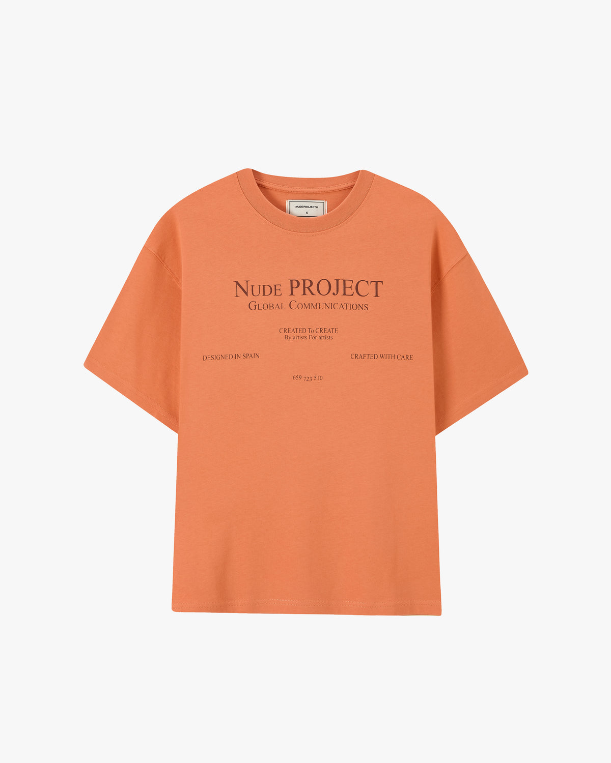 Piano Tee Orange