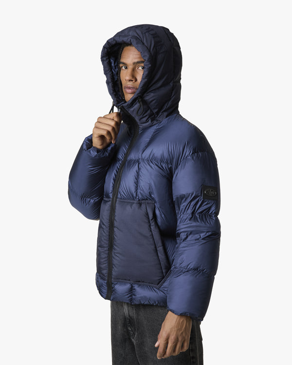 REAL DOWN PUFFER NAVY