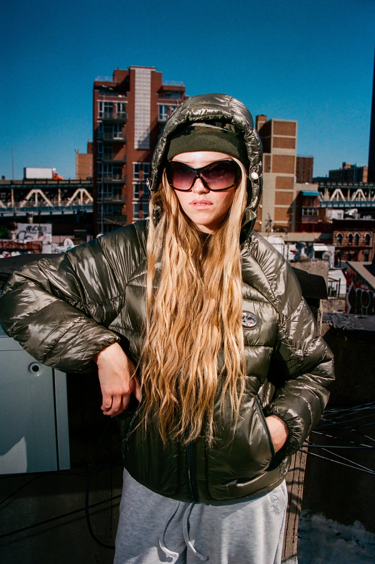 Iconic Puffer Jacket Khaki