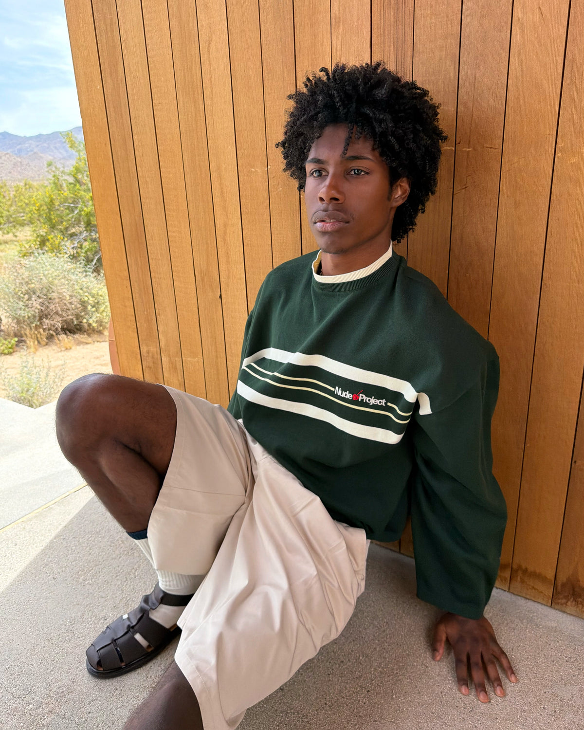 Smith Knit Sweater Green