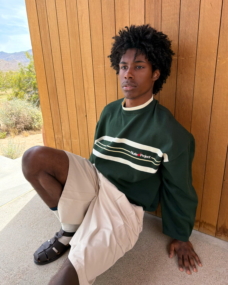 Smith Knit Sweater Green