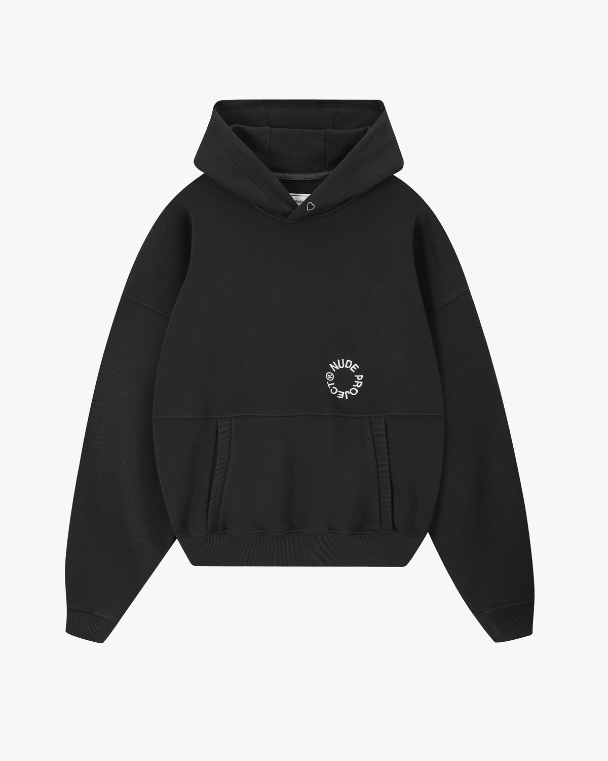 Kory Boxy Hoodie Black