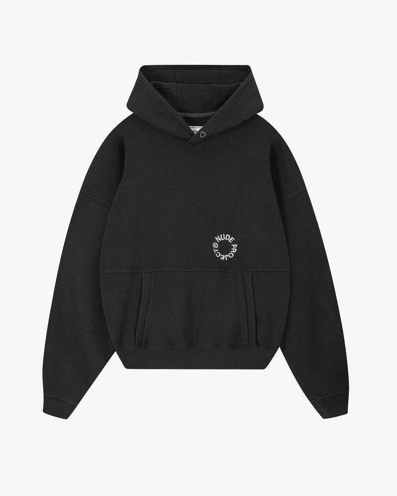 Kory Boxy Hoodie Black