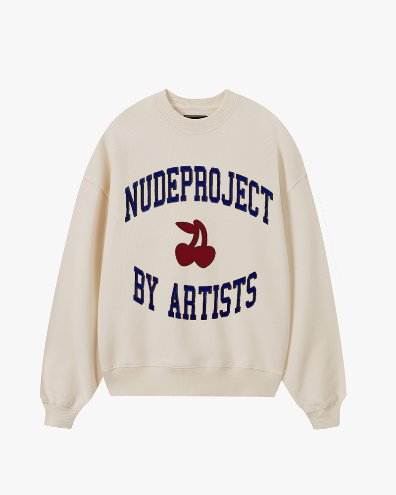 Loop Sweatshirt Marshmallow