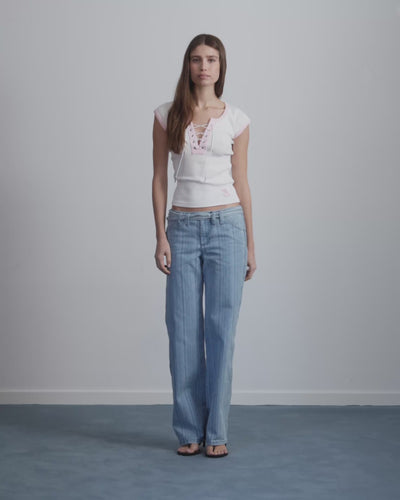 WOMAN [Model is 173 cm / 5’8” wearing size S]