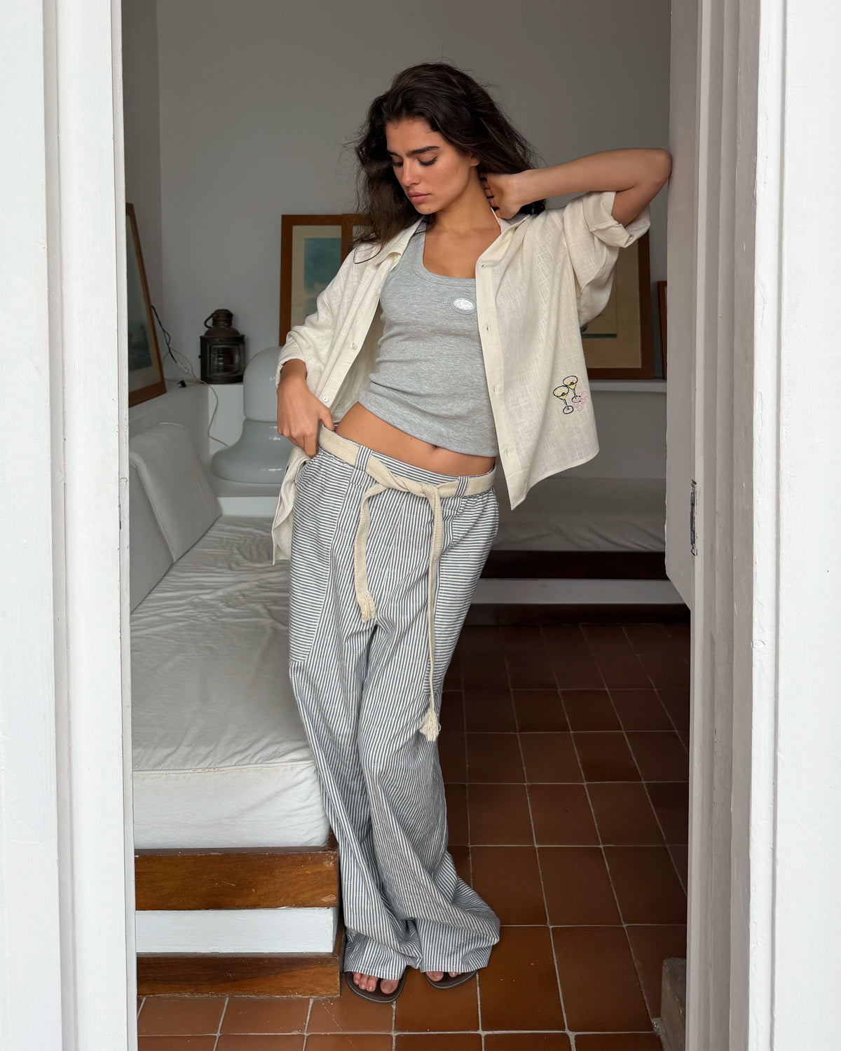 Pantaloni Menorca Blu