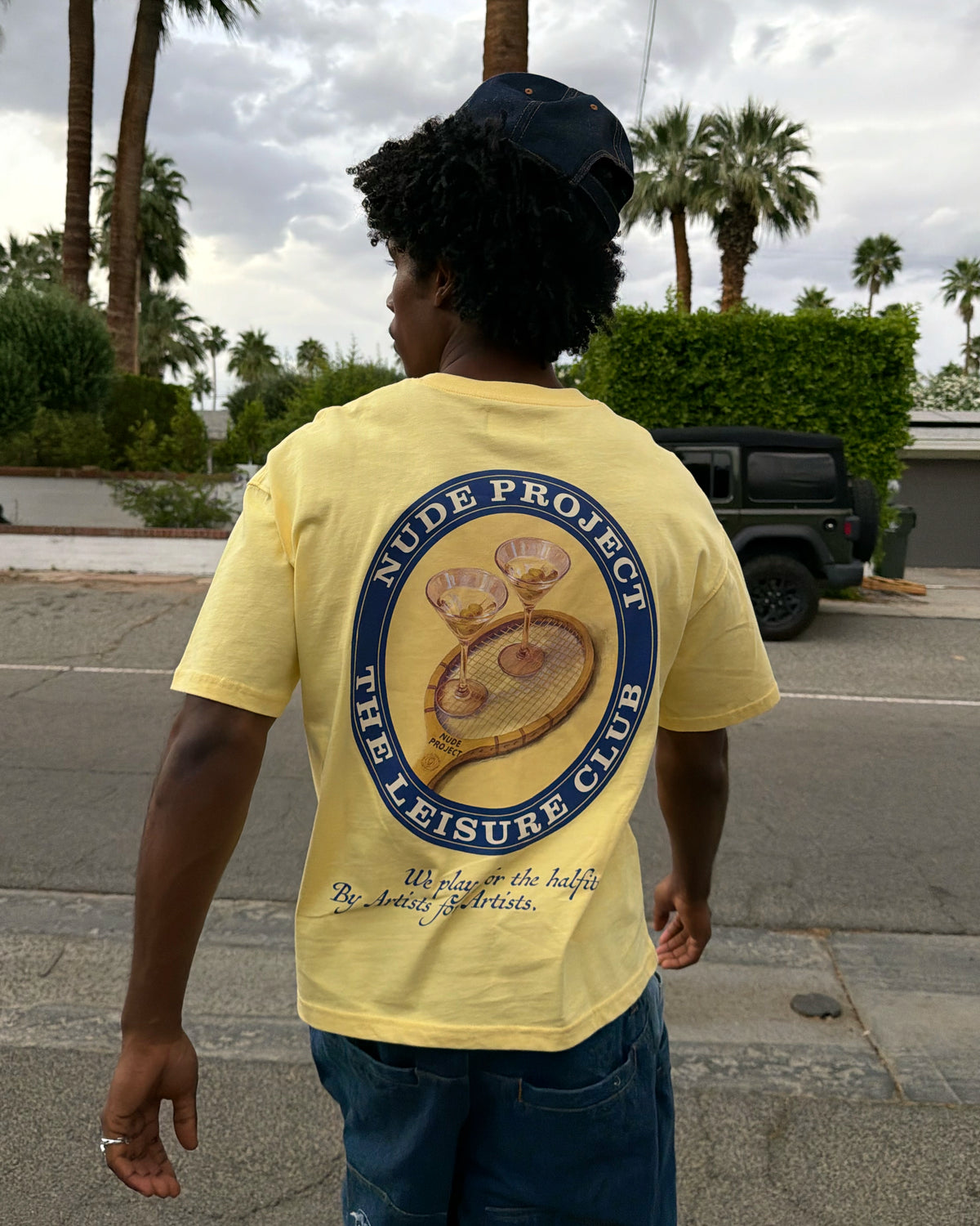 I Need A Break Tee Yellow