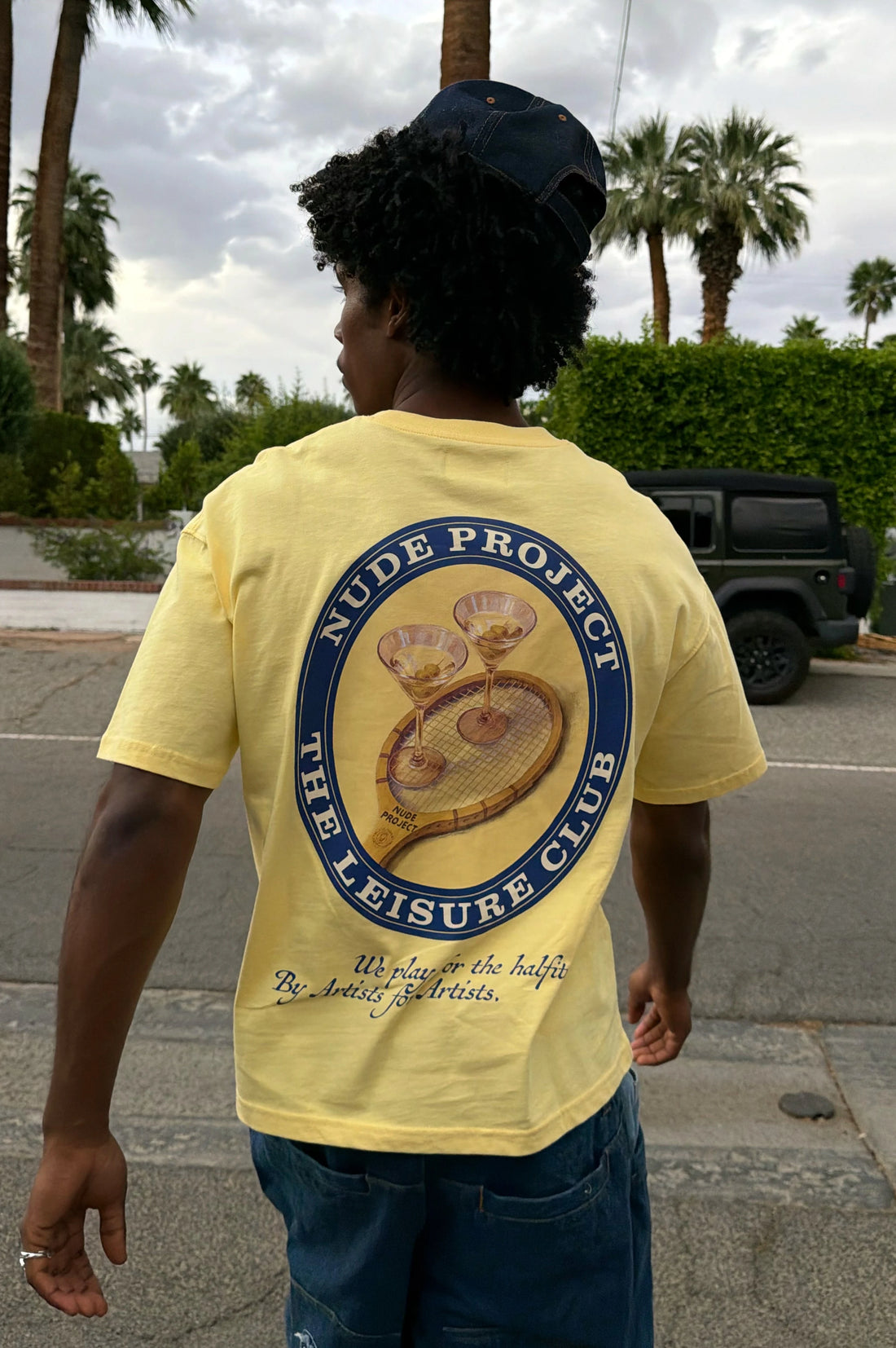 I Need A Break Tee Yellow