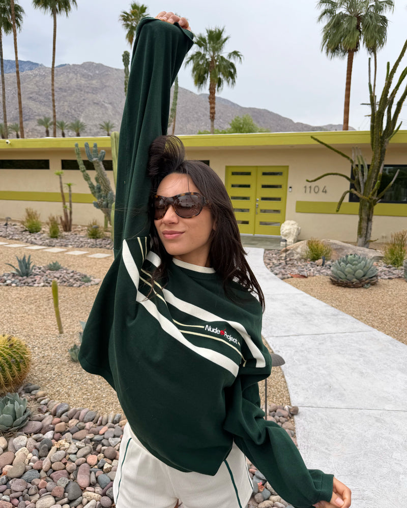 Smith Knit Sweater Green