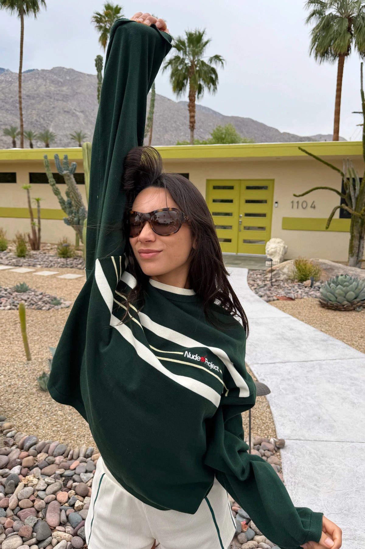 Smith Knit Sweater Green