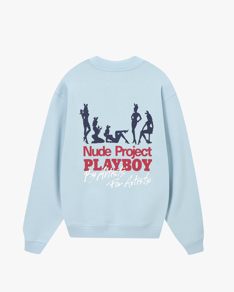 Moonlight Sweatshirt Baby Blue