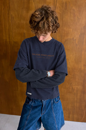 Sport Long-Sleeve Tee Navy