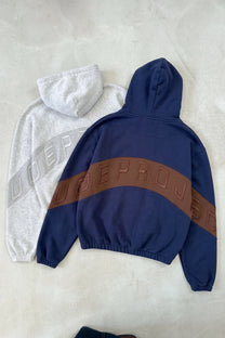 United Zip-Up Hoodie Grey