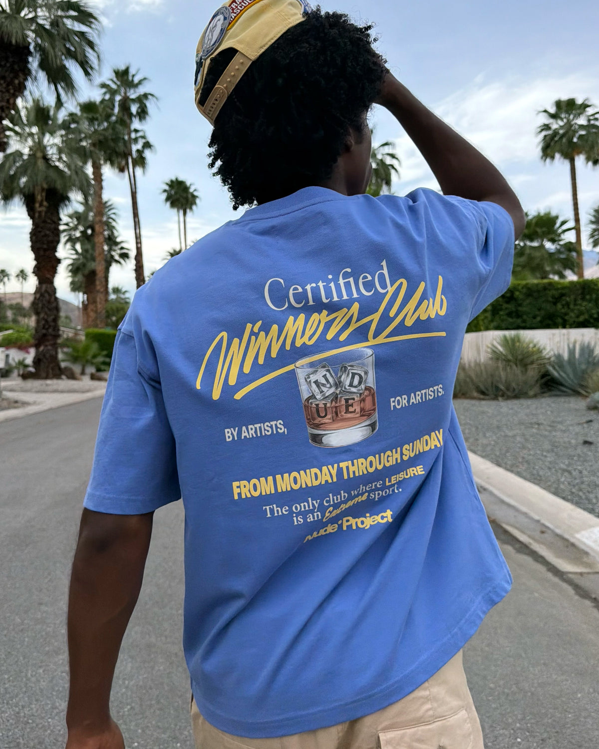 Winners Club Tee Blue