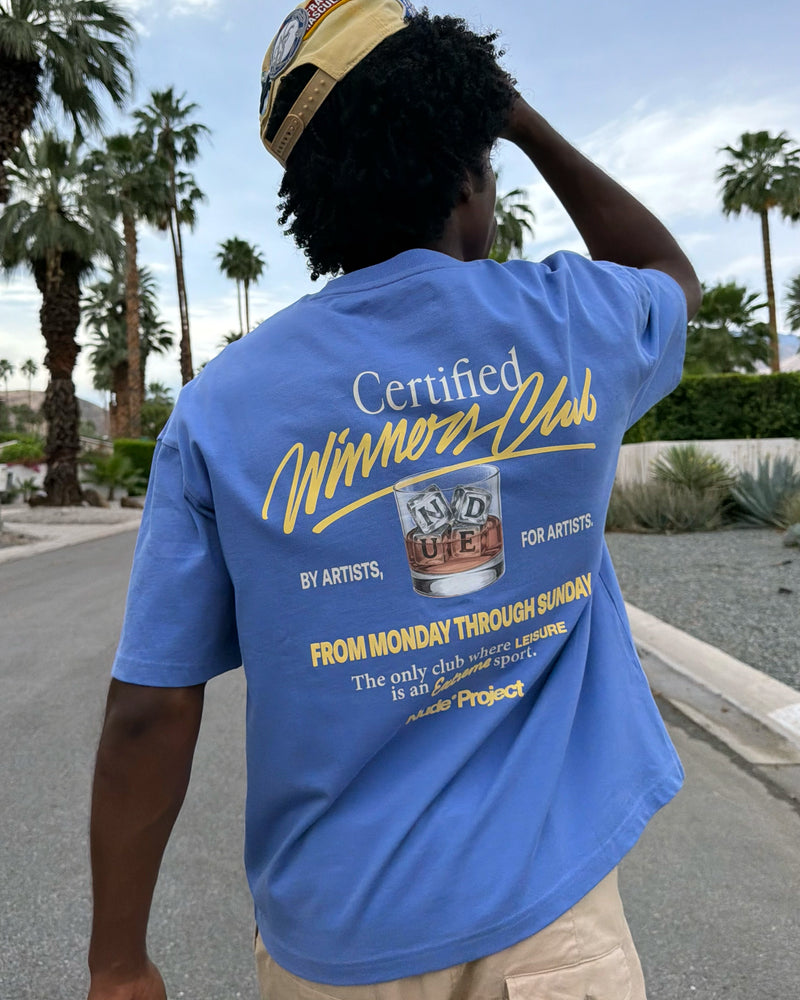 Winners Club Tee Blue