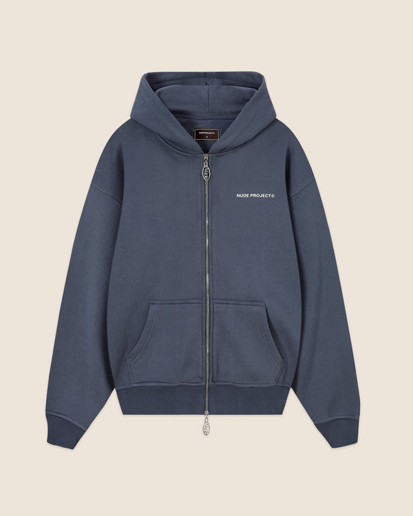 CULT*ZIPPER WASHED NAVY