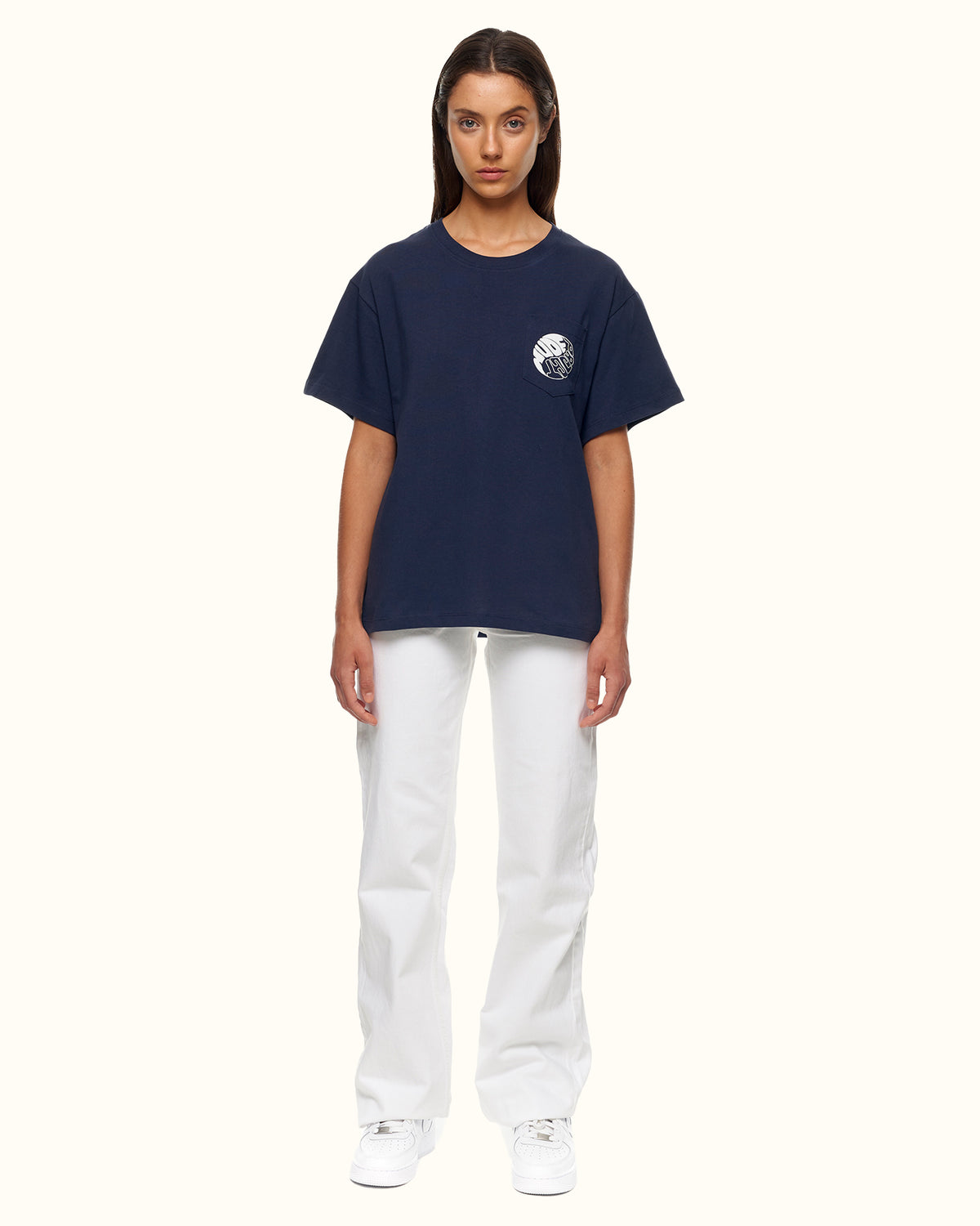 YING YANG TEE BLUE - NUDE PROJECT
