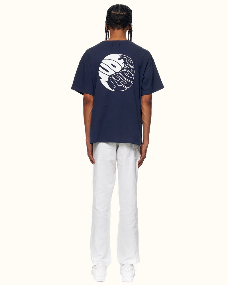 YING YANG TEE BLUE - NUDE PROJECT