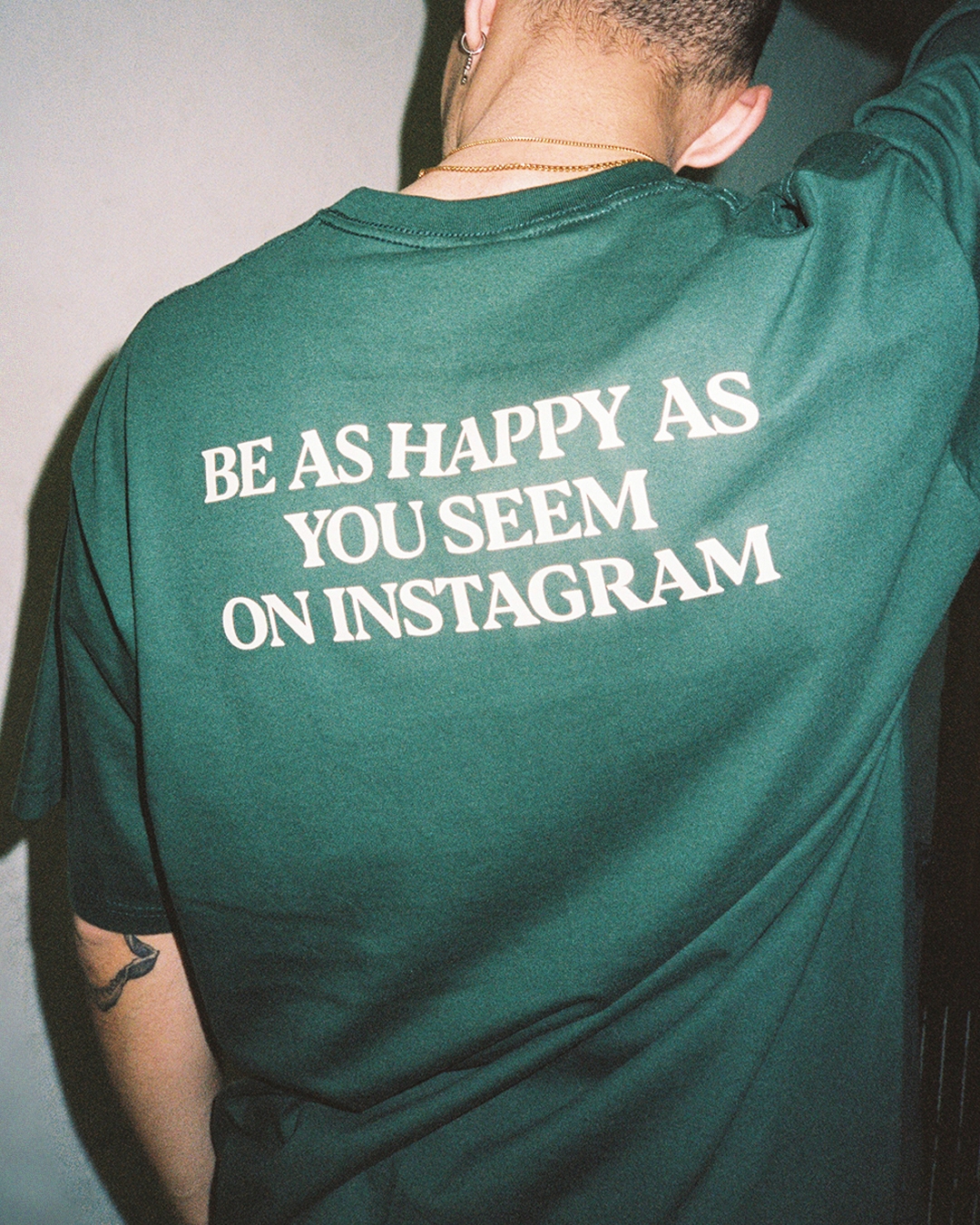 YOUTH TEE GREEN - NUDE PROJECT