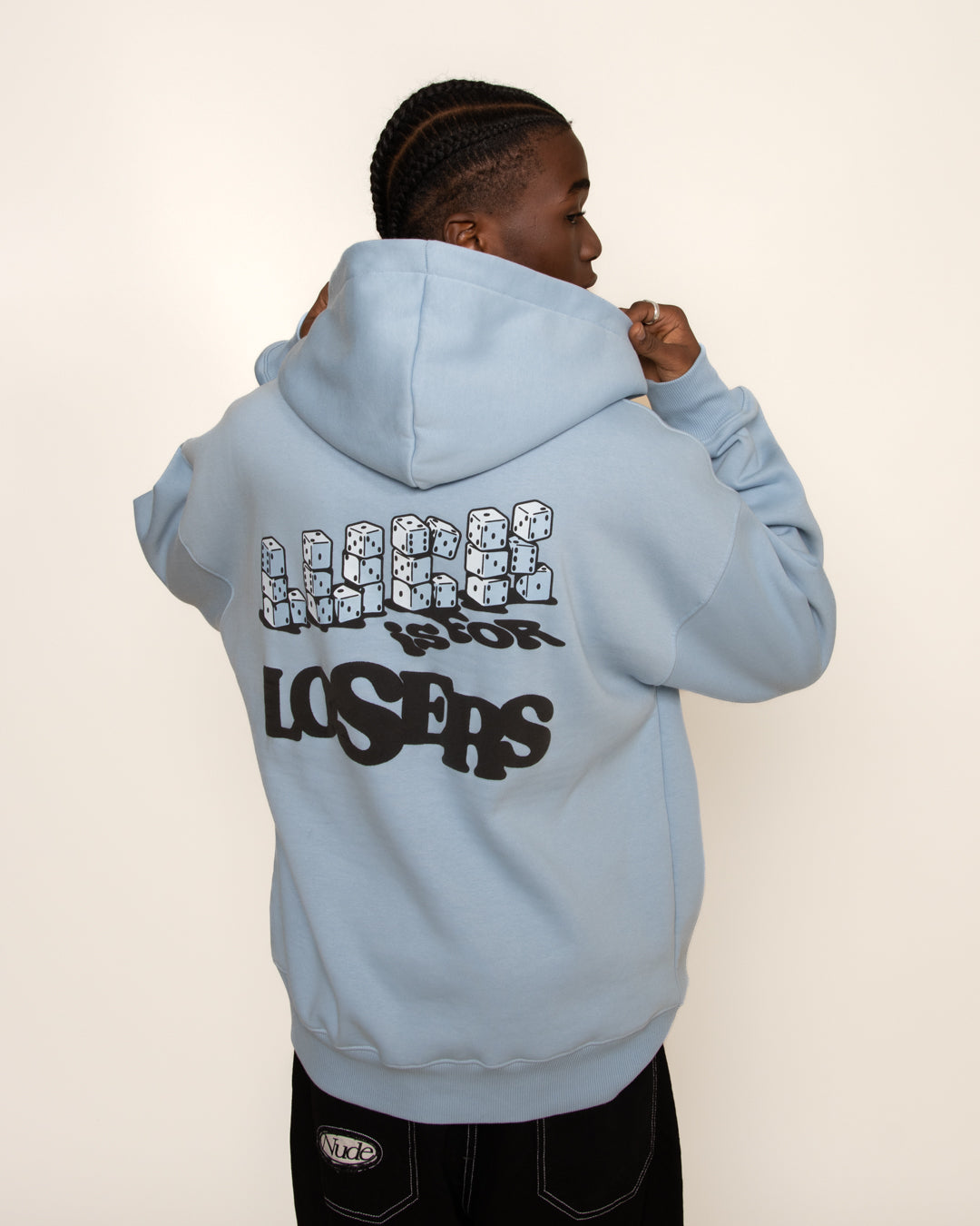 LUCK HOOD BABY BLUE – NUDE PROJECT