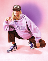 REFLECTIVE WINDBREAKER PURPLE – NUDE PROJECT