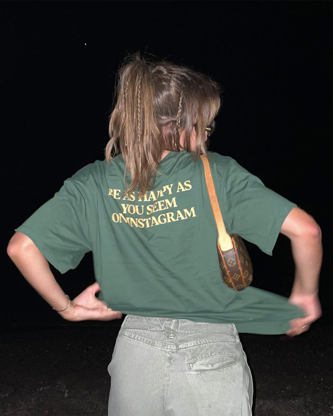 YOUTH TEE GREEN - NUDE PROJECT