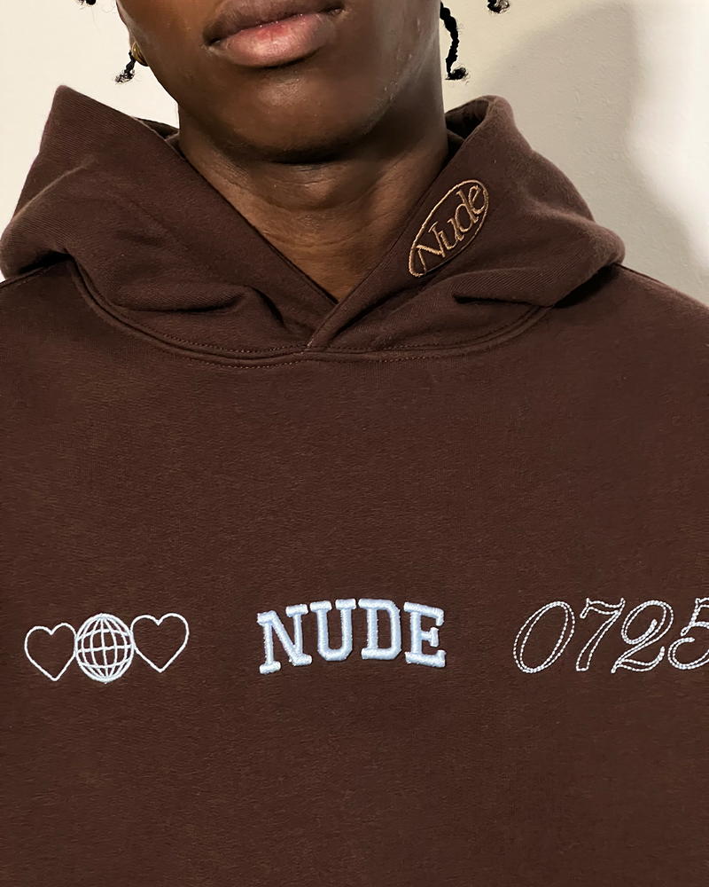 WORLDWIDE HOOD BROWN