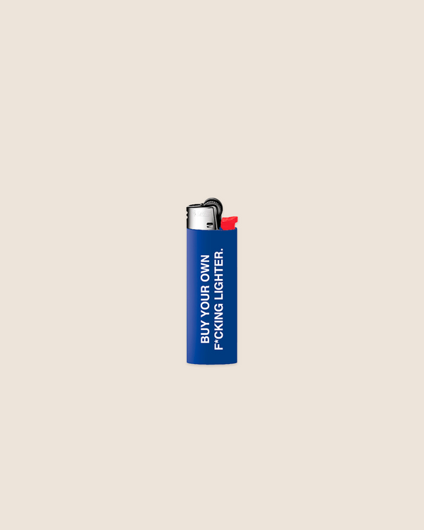 BUY YOUR OWN LIGHTER BLUE - NUDE PROJECT