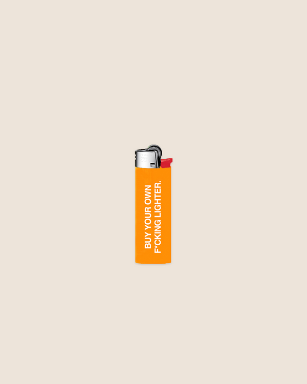BUY YOUR OWN LIGHTER ORANGE - NUDE PROJECT