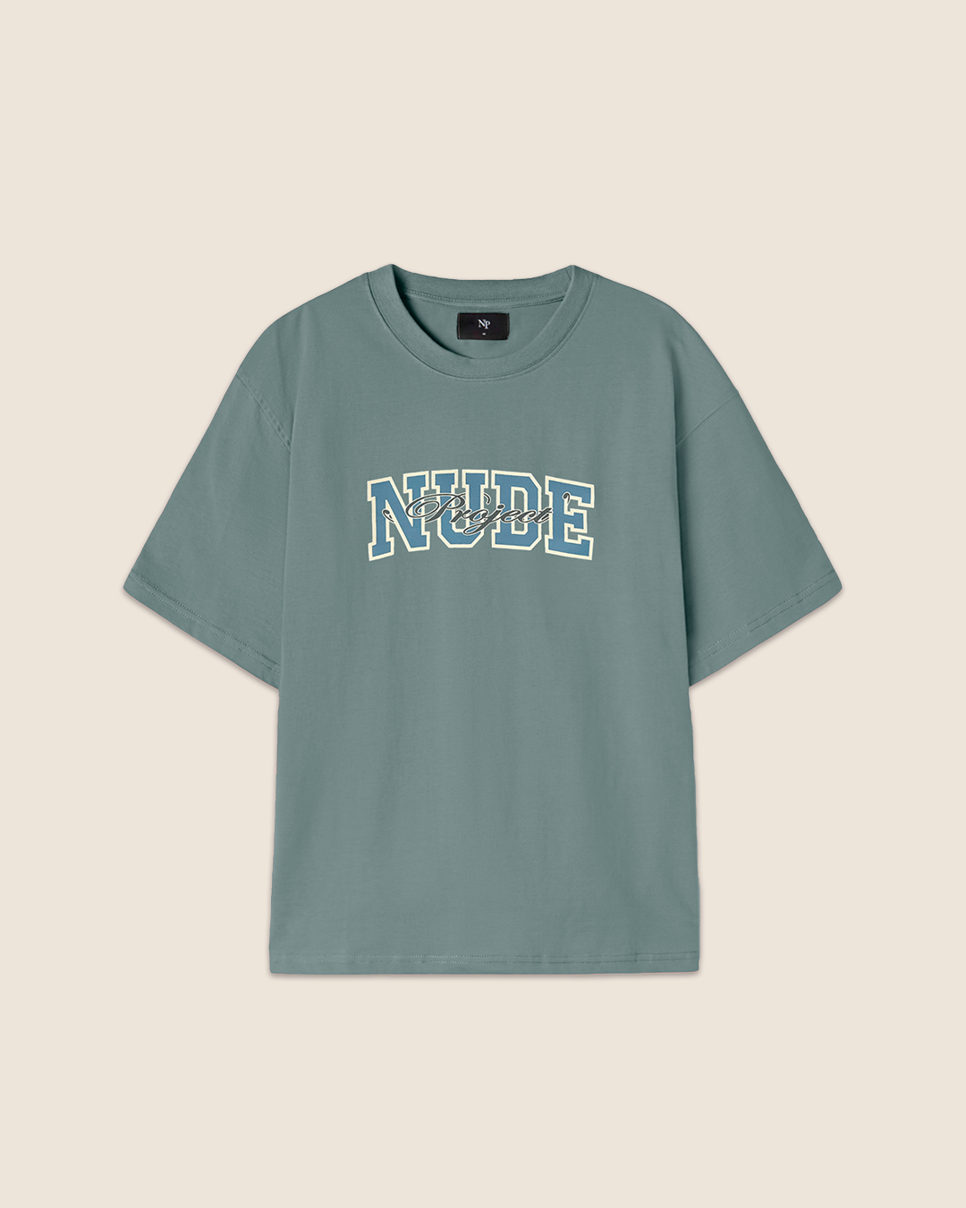 Graphic sales varsity tee